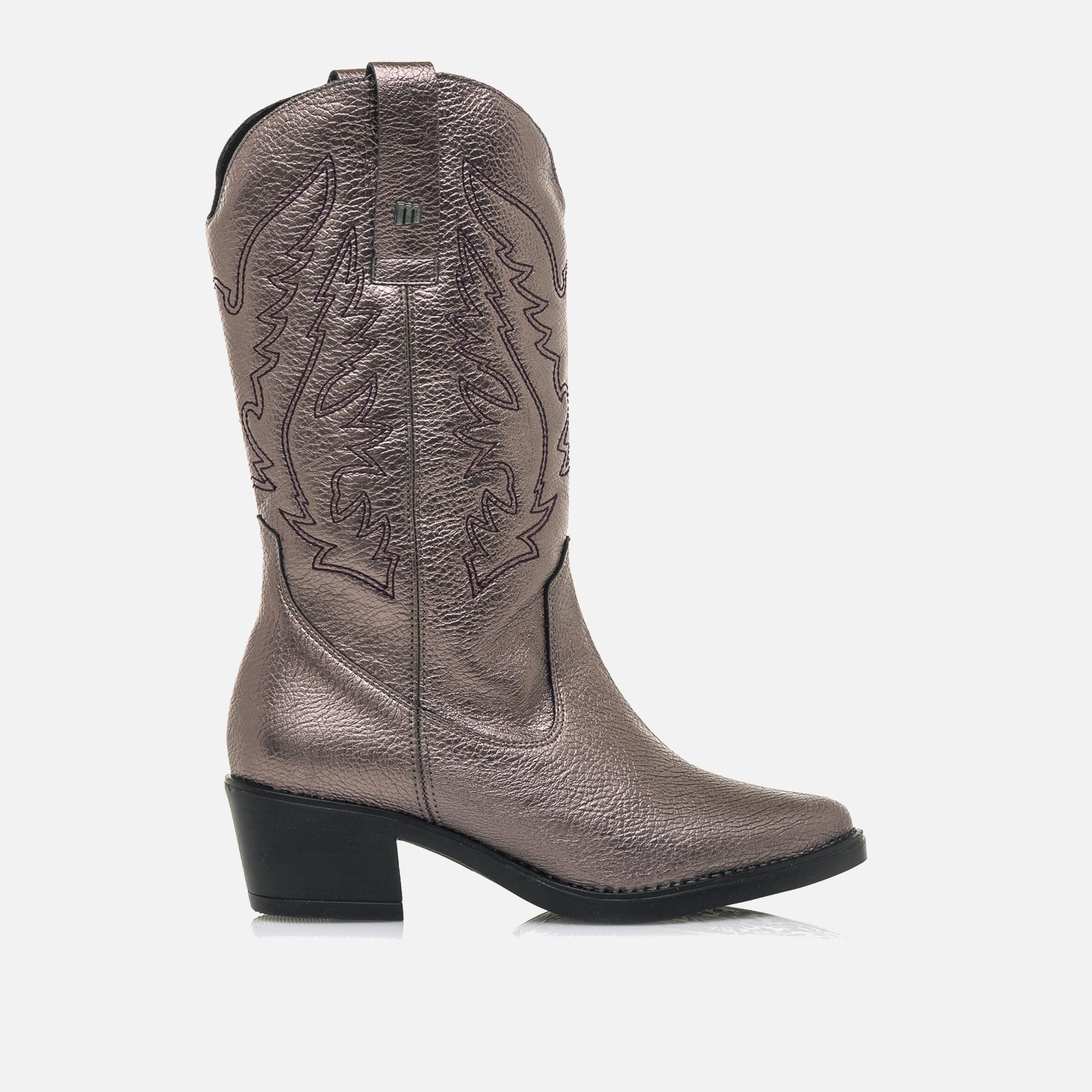 Buy silver boots on sale